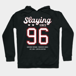 24th Birthday Gift Slaying Since 1996 Hoodie